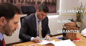 Presidente firmó decreto para blindar "Arancel Cero"
