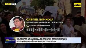 Arancel Cero: docentes se suman a protestas estudiantiles - ABC Noticias - ABC Color
