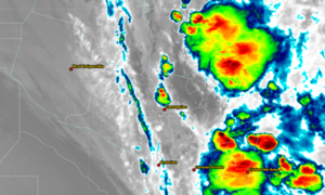 Anuncian tormentas a 11 departamentos