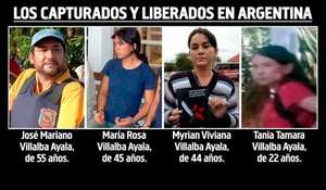 Miembros del clan Villalba permanecen bajo vigilancia en Argentina - Policiales - ABC Color
