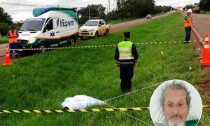Un hombre murió arrollado en Minga Guazú por un automóvil, cuyo chofer no detuvo la marcha – Diario TNPRESS