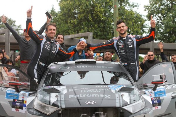 Paraguayo gana el rally argentino en Córdoba después de trece años