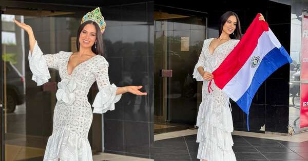 La Nación / Fabi Martínez, rumbo a Egipto para el certamen Miss Eco 2024