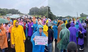 Estudiantes de Coronel Oviedo cierran ruta en defensa del Arancel Cero – Prensa 5