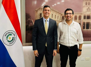 Gobernador de Alto Paraná se reunió con Santiago Peña - La Clave