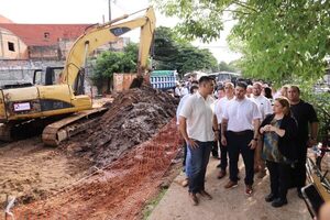 Comuna capitalina prioriza construcción de desagüe pluvial en zonas críticas de Asunción - .::Agencia IP::.