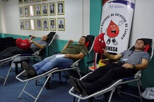 Funcionarios del SENEPA se unieron a la noble acción de donar sangre
