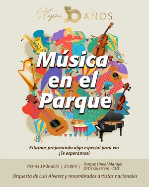 Ciclo “Música en el Parque” por cincuentenario de Itaipu en CDE - .::Agencia IP::.