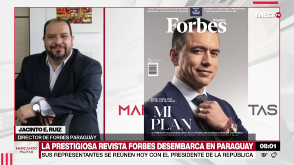 La prestigiosa revista Forbes desembarca en Paraguay - Megacadena - Diario Digital
