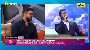 Video: el tenor José Mongelós promete una noche inolvidable  - Ensiestados - ABC Color