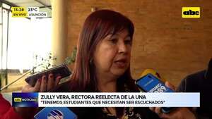 Paro UNA: lo que dice la reelecta rectora sobre reglamentación de “Hambre cero”  - ABC Noticias - ABC Color
