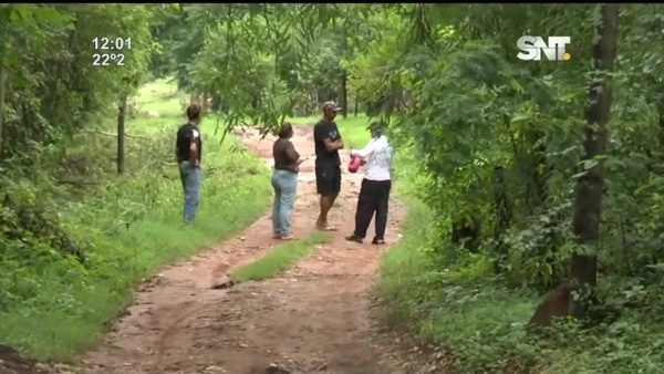 Tensión en un asentamiento en Areguá - SNT