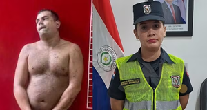 Aspirante a policía tacleó y detuvo a un ladrón en su pasantía - Noticiero Paraguay