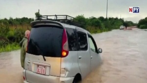 Guairá aislada tras intensas lluvias - Noticias Paraguay