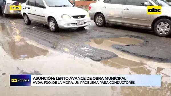 Mejoras que no mejoran: obras ‘‘abandonadas’' por la Municipalidad de Asunción - ABC Noticias - ABC Color