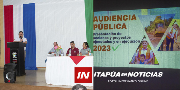 MUNICIPALIDAD DE CARLOS ANTONIO LÓPEZ REALIZÓ AUDIENCIA PÚBLICA DE RENDICIÓN DE CUENTAS - Itapúa Noticias