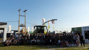 Campos del Mañana presentó innovaciones en maquinarias agrícola CLAAS en la Feria Innovar 2024
