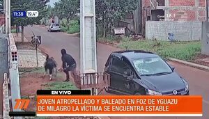 Joven atropellado y baleado en Foz de Iguazú | Telefuturo