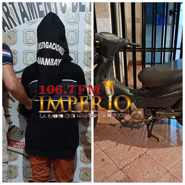 Joven buscado por hurto intentó huir de la Policía y fue detenido - Radio Imperio 106.7 FM