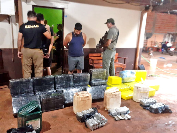 Detienen a presunto narco e incautan más de media tonelada de marihuana - La Clave