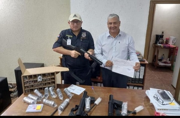 Reciben armas para seguridad de penitenciaría de CDE