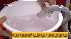Colombia: Sequía obliga a limitar uso del agua en Bogotá | Telefuturo