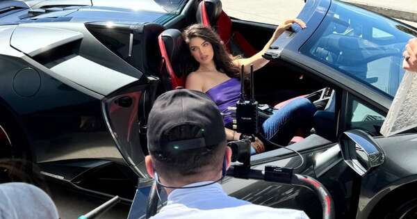 La Nación / ¿Nadia Ferreira, la nueva imagen de Lamborghini?