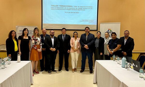 Realizaron Taller de Salud de Fronteras en Ciudad del Este