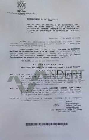 Barrida de funcionarios corruptos en Indert - El Independiente