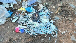 Municipalidad de Asunción recolecta 22 kilos de basura patológica de la vía pública