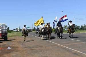 Jinetes uruguayos llegaron a Misiones - Nacionales - ABC Color