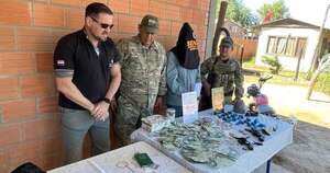 La Nación / Loma Plata: detienen a una persona con dosis de cocaína y dinero en efectivo
