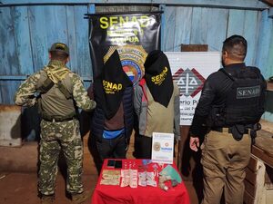 ALLANARON UNA VIVIENDA E INCAUTAN DROGAS EN ENCARNACIÓN - Itapúa Noticias