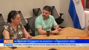 El Intendente de Asunción se reunió con el Santiago Peña para coordinar avances de proyectos
