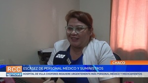 La escasez de personal médico y suministros se destaca en el Hospital Villa Choferes del Chaco