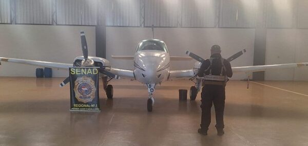 SENAD incautó supuesta «narco-avioneta» en Pedro Juan Caballero