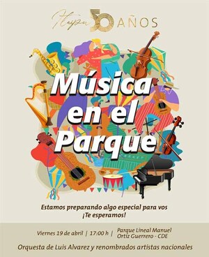 Preparan “Música en el Parque” por cincuentenario de Itaipú en Ciudad del Este | DIARIO PRIMERA PLANA