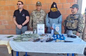 Sumar: desmantelan “súpermercado de drogas" en Loma Plata, Chaco - .::Agencia IP::.