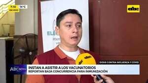 Video: Instan a asistir a los vacunatorios  - ABC Noticias - ABC Color