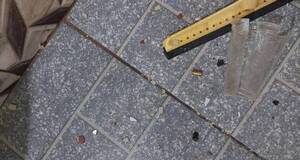 Subcomi baleó casa de su novia
