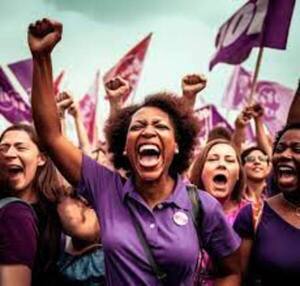 La voz femenina en las protestas - El Independiente