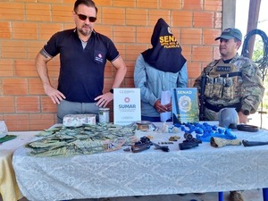 "Supermercados de drogas" en Loma Plata: Senad incauta drogas y armas - ADN Digital