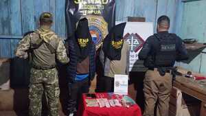 Operativo contra el microtráfico terminó con dos detenidos en Chaipé