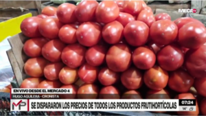 Vendedora señala que suba del precio de tomate está ligada a pedido de coimas - Megacadena - Diario Digital