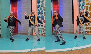El baile de Gustavo Corvalán y Luis Calderini en “Vive la tarde” | Telefuturo