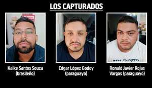 Decretan prisión de los 3 detenidos con cocaína en Pedro Juan Caballero - Policiales - ABC Color