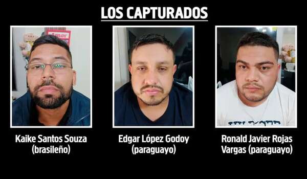 Decretan prisión de los 3 detenidos con cocaína en Pedro Juan Caballero - Policiales - ABC Color