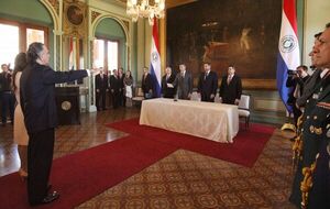Presidente Benítez Riera participó de acto de juramento de embajadores