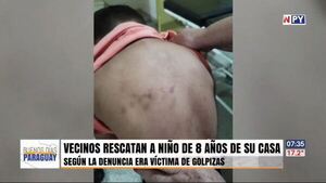 Rescataron a un niño torturado por su mamá