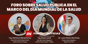 SE REALIZARÁ FORO DE SALUD PÚBLICA EN LA CIUDAD DE ENCARNACIÓN - Itapúa Noticias